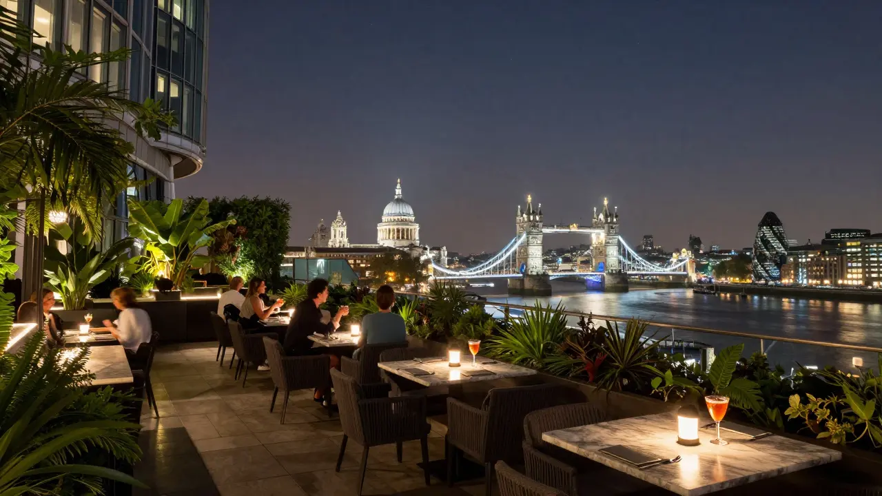 Best Rooftop Bars and Terraces for Nightlife in London